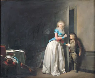 Der Empfang des Besuchs, 1789